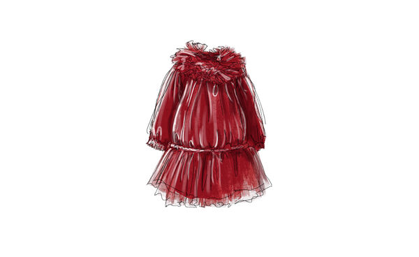 Tüllkleid