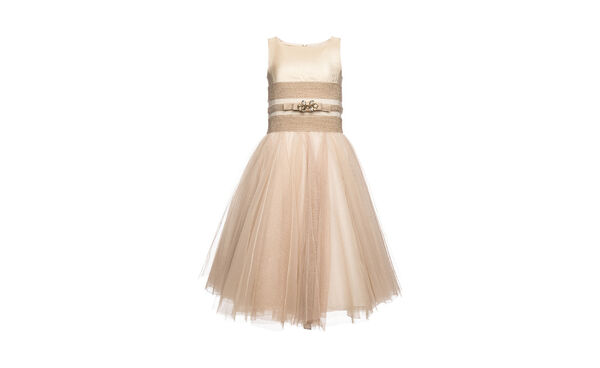 Aniska Goldfarbenes Kleid