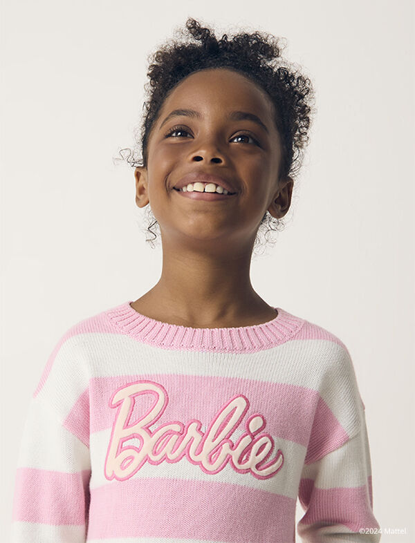 Welcome to the Fall/Winter Edition of our Barbie Capsule Collection, crafted in collaboration with Mattel. This vibrant new line is a celebration of dreams, style, and the iconic essence of Barbie - a tribute to little girls destined to lead, inspire, and shine brightly.
