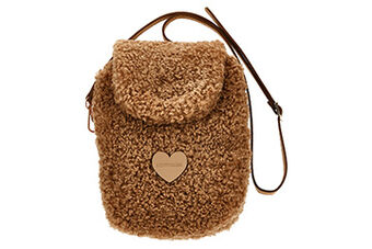 Plush shoulder bag