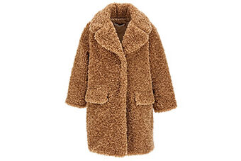 Plush coat