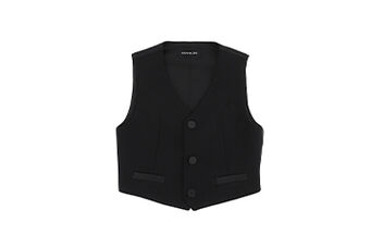 Classic waistcoat with satin details