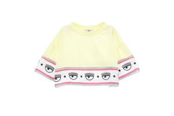 Maxilogomania cropped T-shirt