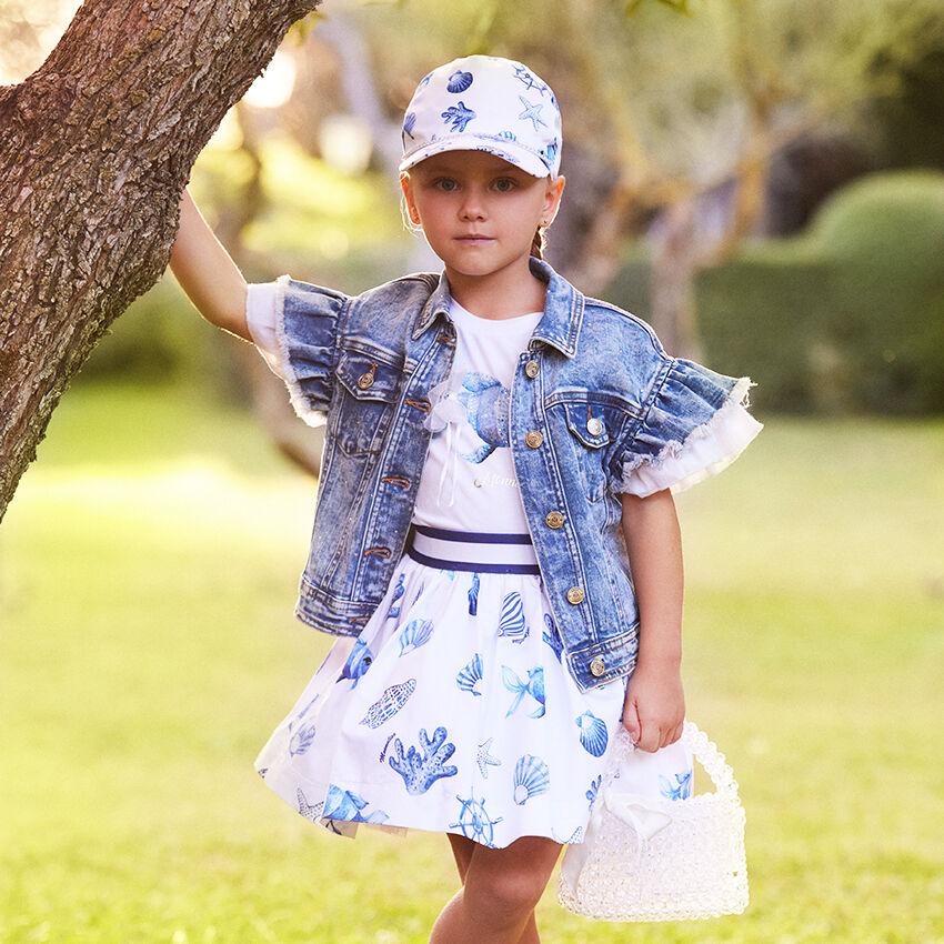T-Shirt MONNALISA Kids color Yellow Cream