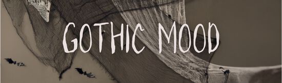 GOTHIC MOOD: el negro se vuelve protagonista