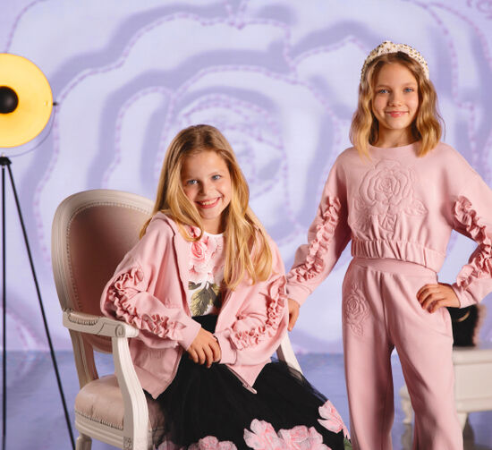 DENIM, GOLD AND LOTS OF PINK... 