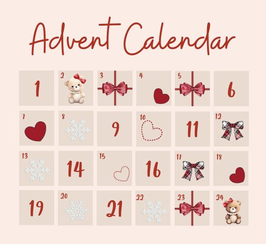 La Magia del calendario dell'Avvento con Monnalisa