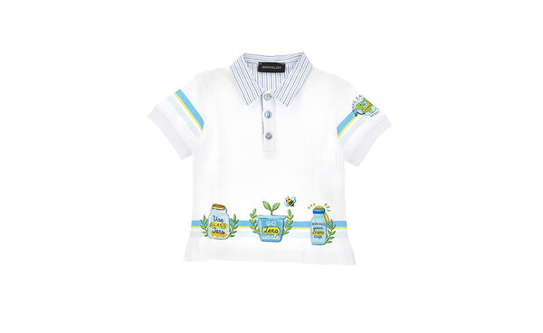 Polo piquet con spacchetti