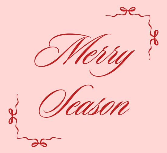 MERRY SEASON: Rot, das die Magie erweckt