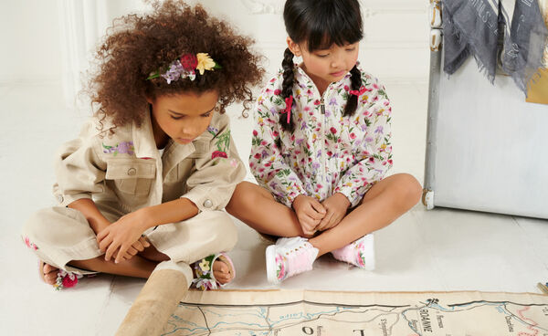 Куртка из дрилла с вышивкой