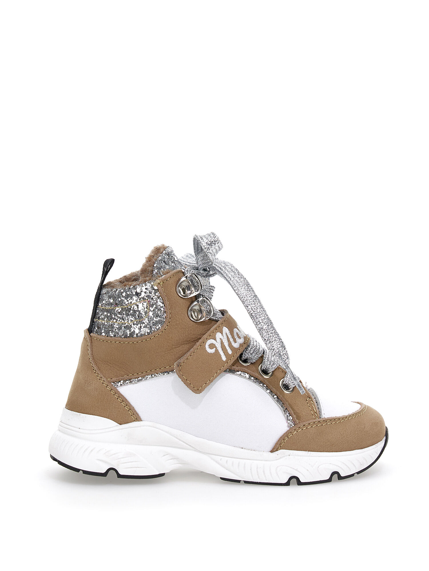 Zapatillas best sale purpurina niña