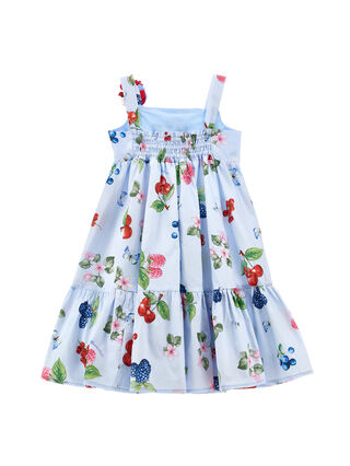 Summer party poplin dress