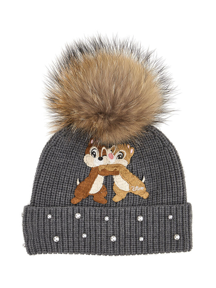 Monnalisa Bambina Accessori Cappelli e copricapo Berretti Berretta a trecce e strass 