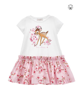 Bambi-Jerseykleid mit Volant