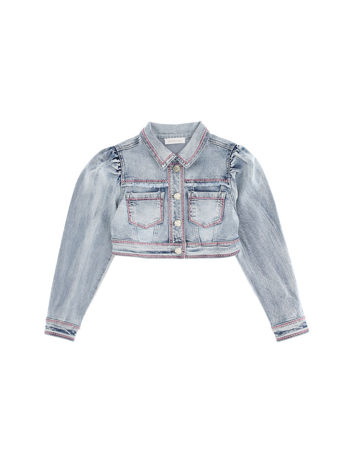 Bambina Abbigliamento Giacche Cappotti Giacche Di Jeans Shop