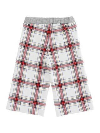 Viyella check trousers