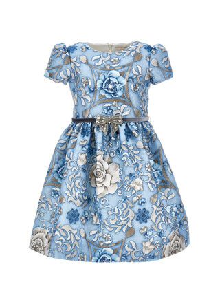 Lurex brocade dress