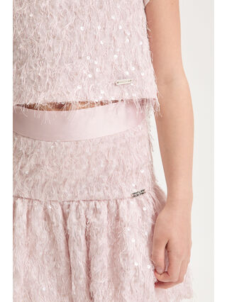 Gonna Paillettes e Piume