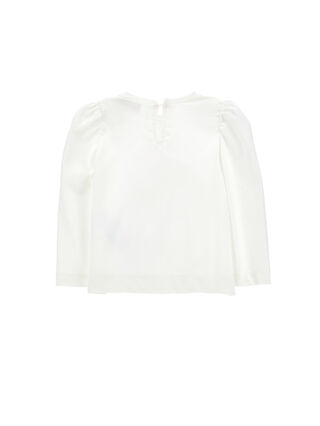 Футболка из органического хлопка с цветком