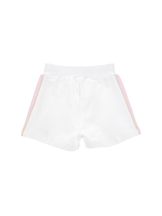 Shorts de felpa con tachuelas