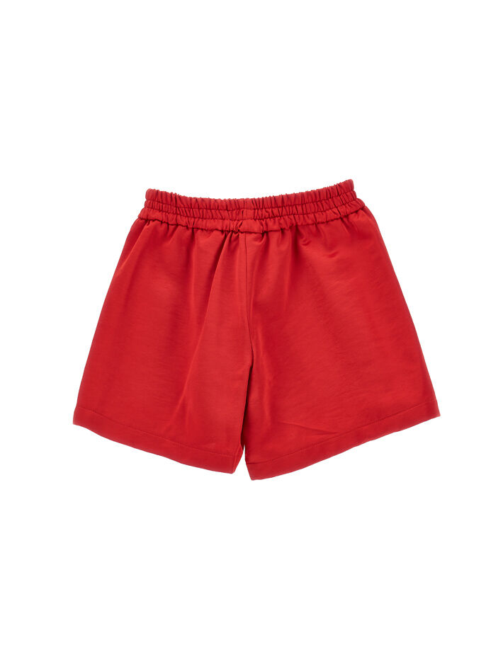 Chiara Ferragni Kids logo tape casual shorts - Green