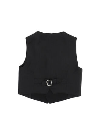 Classic waistcoat with satin details
