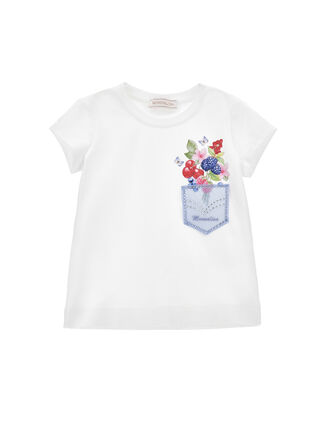 T-shirt en coton avec poche