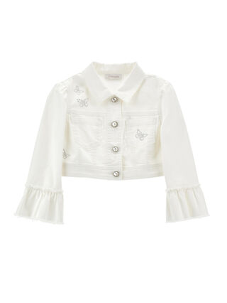 Butterfly denim jacket