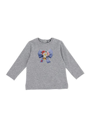 Футболка из джерси с бантом