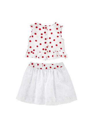 Set popeline top e gonna