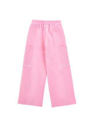 Fleece trousers with CF Iconic Logo pockets