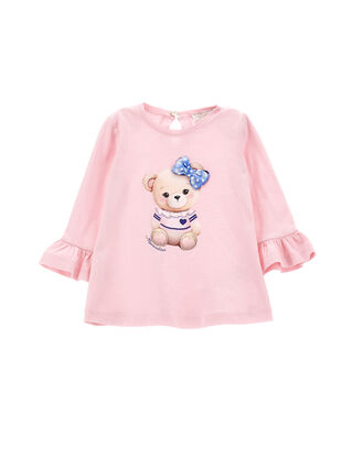 Maxi T-shirt with teddy