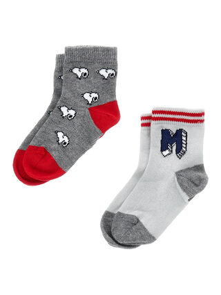 Pair of warm cotton socks