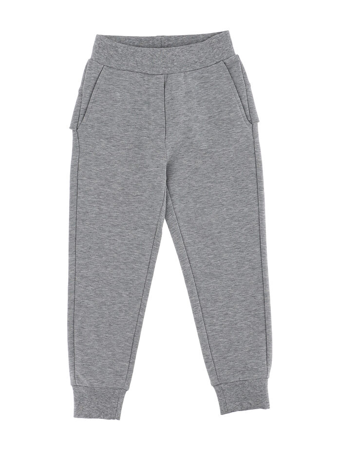 jogging in sweatpants