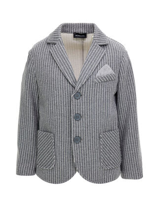 Milano stitch pinstripe jacket