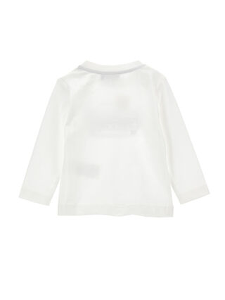 Print round neck T-shirt