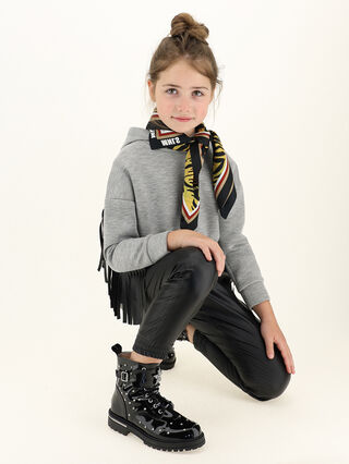 Patent leather Biker