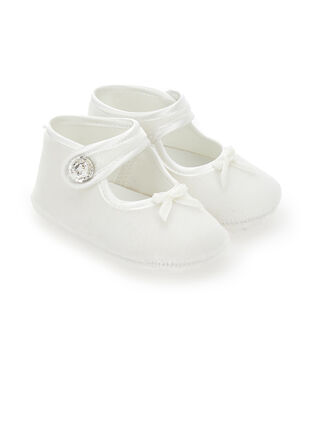 Baby shoes with bow