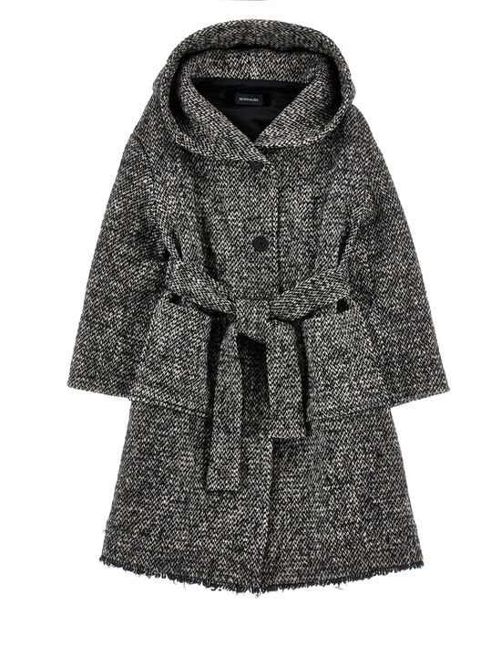 Hooded coat