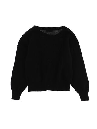 Open merino cardigan