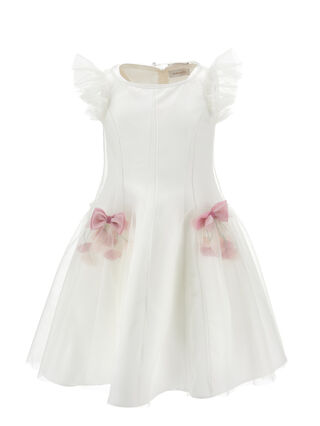 Tulle Dress with Bows