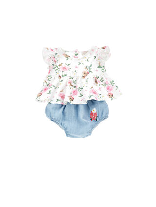 Completo cotone due pezzi