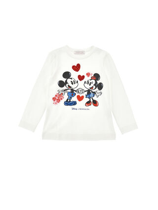 T-shirt Mickey et Minnie Hearts