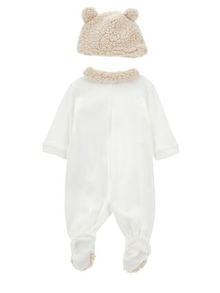 Ensemble deux pièces combinaison et bonnet