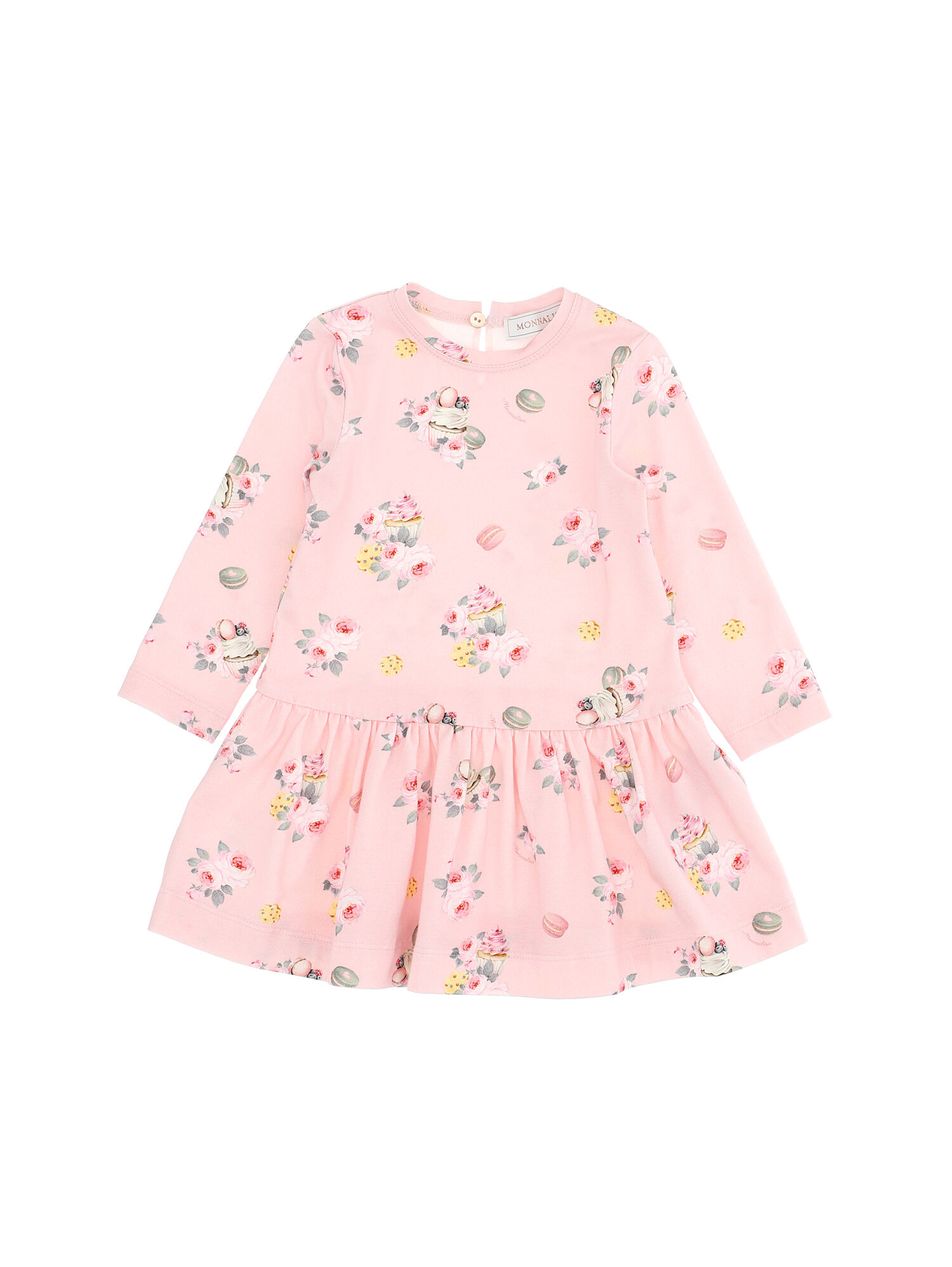 Monnalisa Bambina Abbigliamento Vestiti Vestiti di maglina Abito jersey vita bassa 
