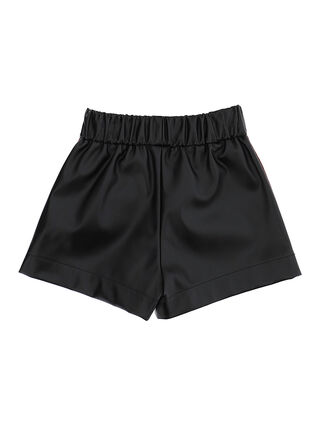 Coated fabric shorts