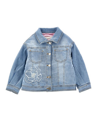 Embroidered denim jacket