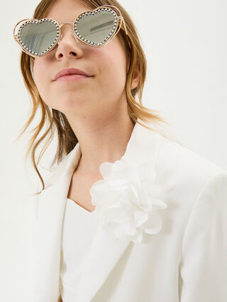 Elegant satin jacket