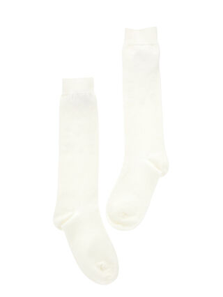 Socken mit Strass und Schleife