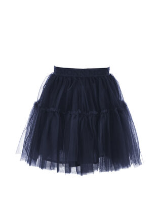 Silk hand tulle skirt